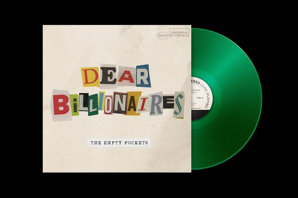 Pre-Order: Dear Billionaires [Colored Vinyl] (Gate) (Grn) (Ofgv) Vinyl Record