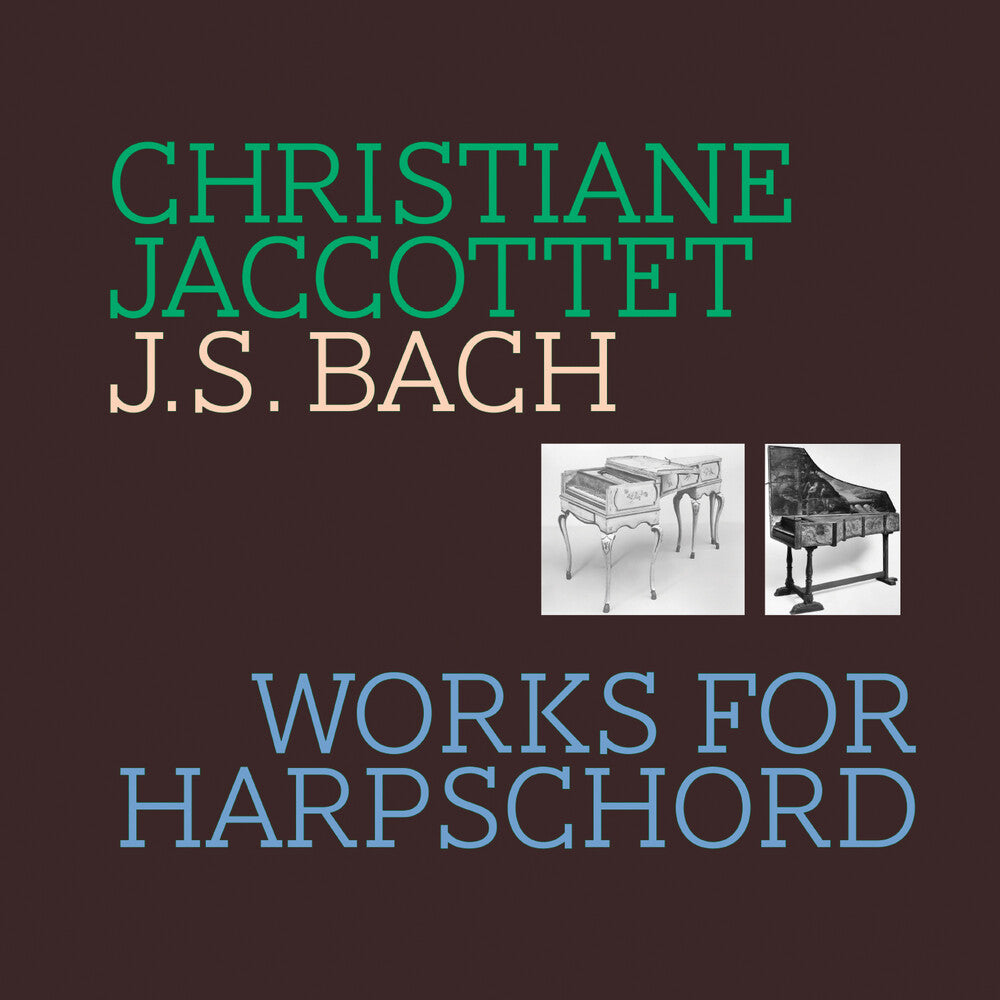 J S Bach - Works For Harpsichord (Mod) Music CD