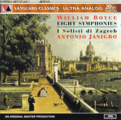 Boyce / Janigro - 8 Symphonies - Music CD