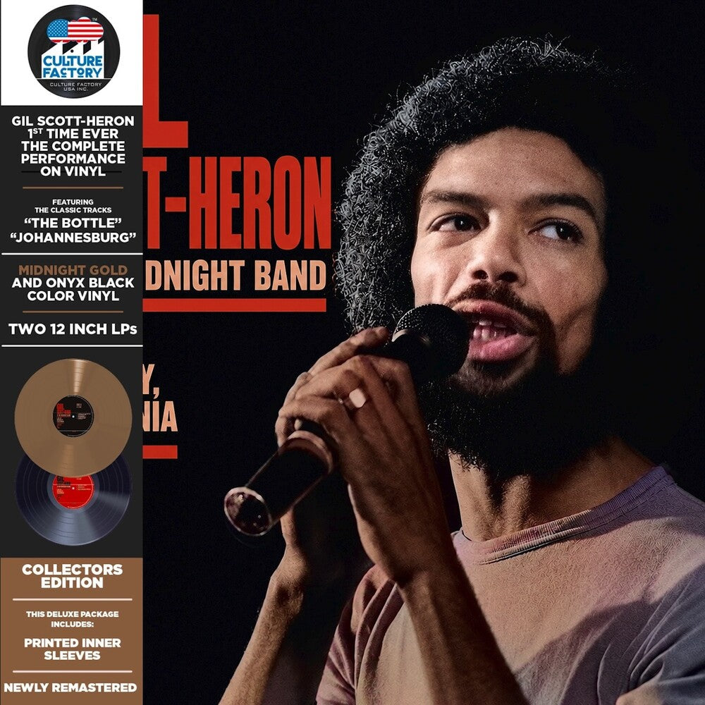 Pre-Order: Live At Berkeley '78 - Black/Gold (Blk) [Colored Vinyl] Vinyl Record
