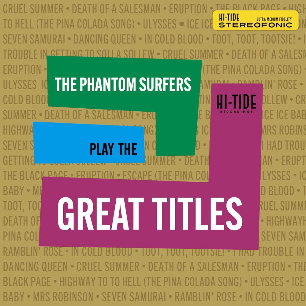 Pre-Order: Play The Great Titles [Clear Vinyl] (Grn) [Limited Edition] Vinyl Record