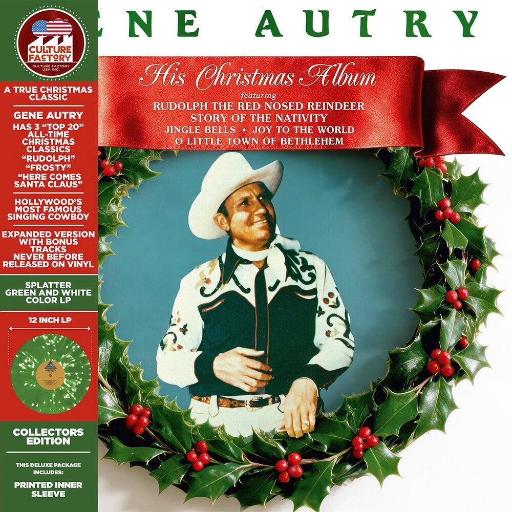 Pre-Order: His Christmas Album (Bonus Tracks) [Colored Vinyl] [Deluxe] Vinyl Record