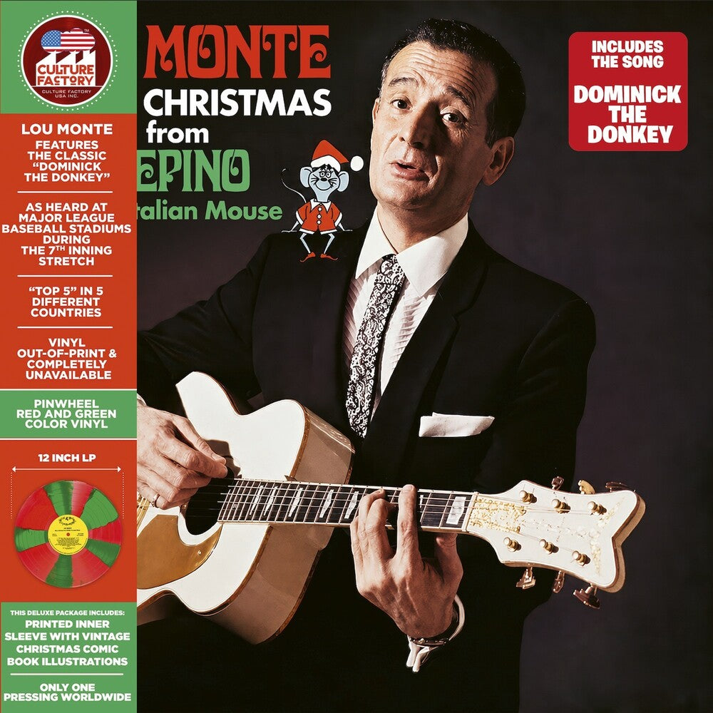 Pre-Order: Merry Christmas From Pepino The Italian Mouse [LP] Vinyl Record