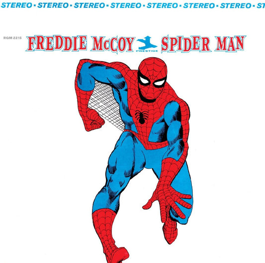 the album cover for Freddie McCoy - Spider Man - 60th Anniversary, All Analog [Colored Vinyl]