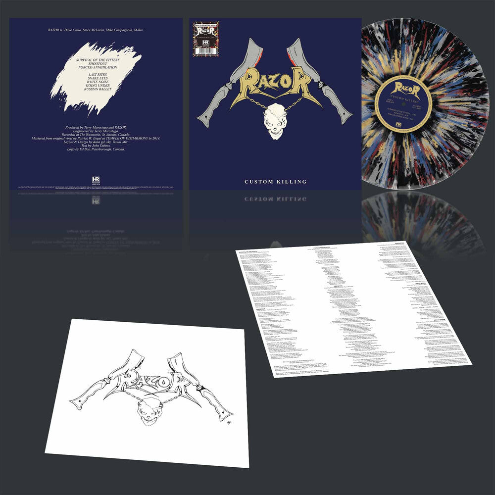 Pre-Order: Custom Killing [Colored Vinyl] [Reissue] (Spla) Vinyl Record