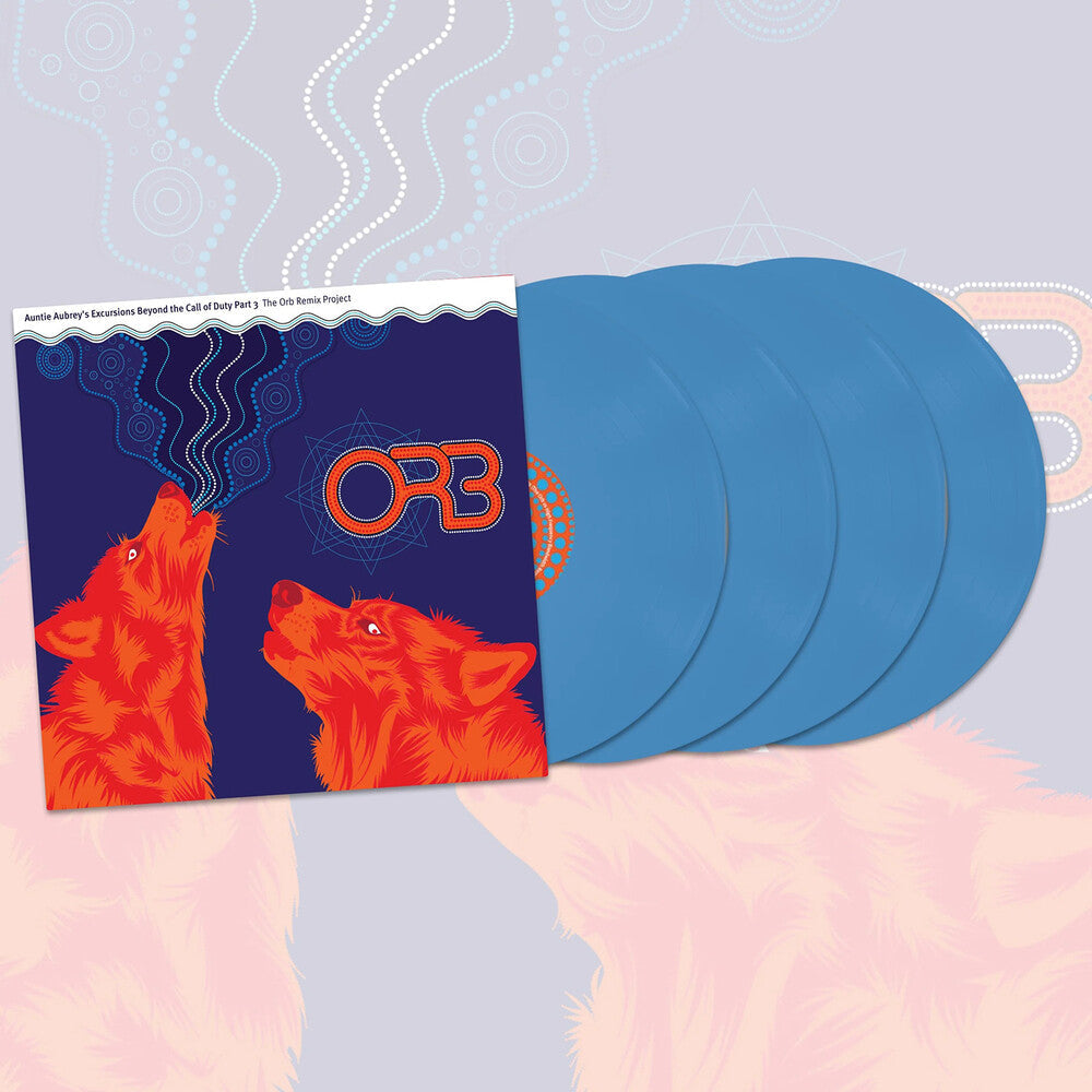 Pre-Order: Auntie Aubrey's Excursions Beyond 3 (Blue) [Colored Vinyl] Vinyl Record