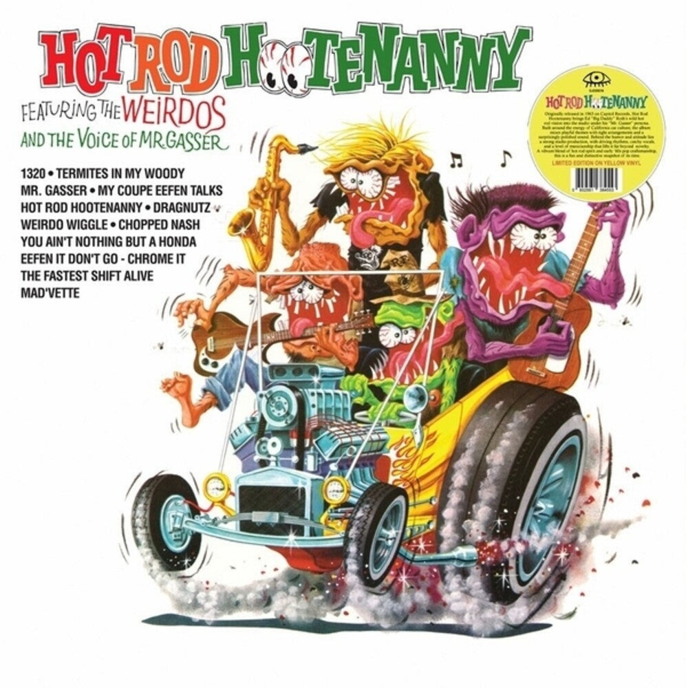 Pre-Order: Hot Rod Hootenanny (yellow Vinyl) [LP] Vinyl Record