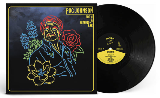 the album cover for Pug Johnson - From a Beaumont Bar