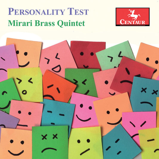 the album cover for Mirari Brass Quintet - Personality Test