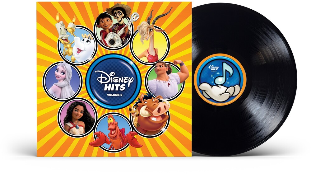the album cover for Various Artists - Disney Hits, Volume 2
