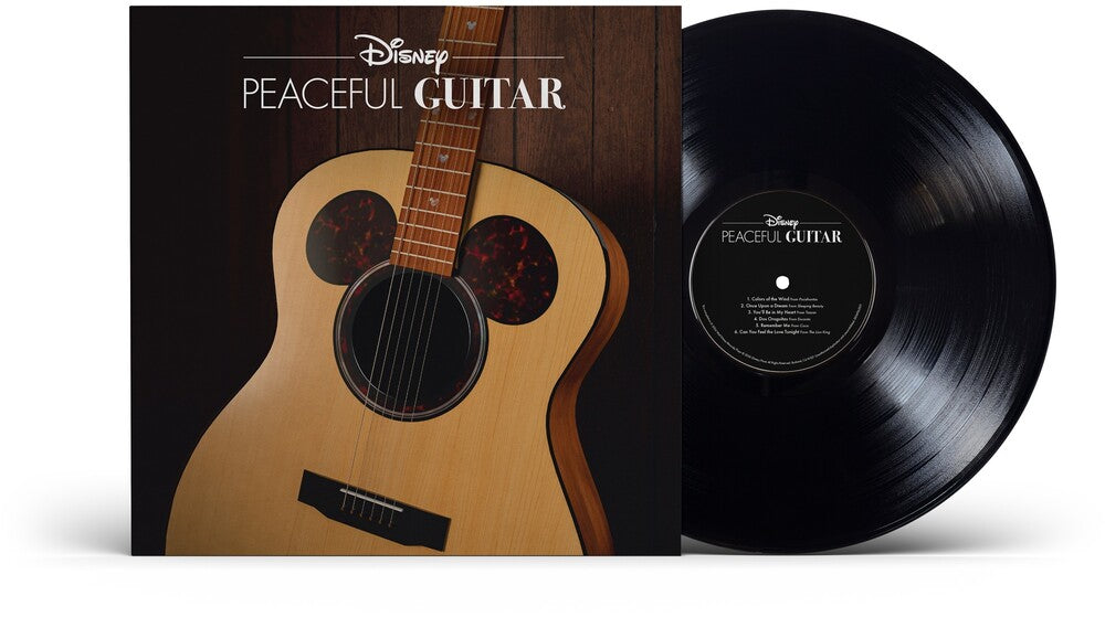 the album cover for Various Artists - Peaceful Guitar