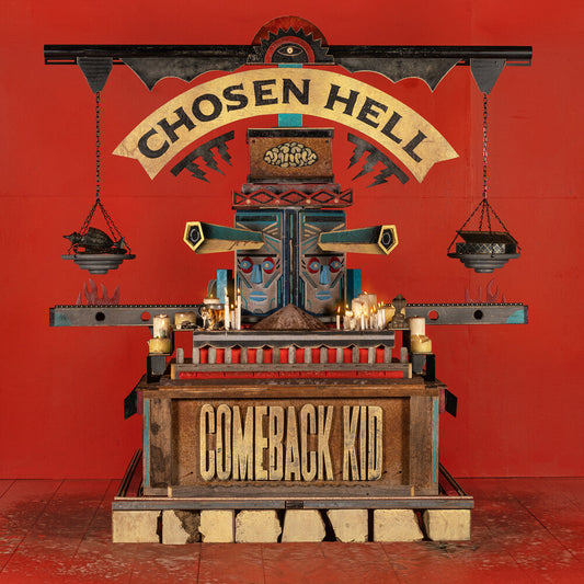the album cover for Comeback Kid - Chosen Hell [Solid Green ]