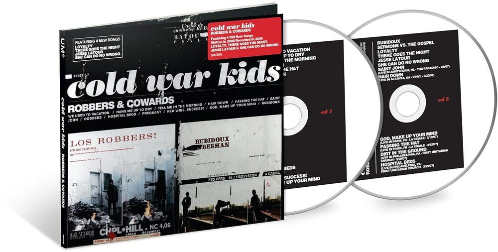 the album cover for Cold War Kids - Robbers & Cowards - 20th Anniversary Edition