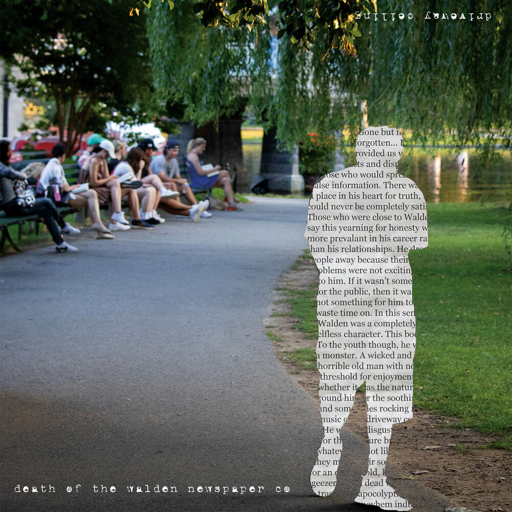 the album cover for Driveway Ceiling - Death Of The Walden Newspaper Co
