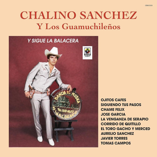 the album cover for Chalino Sánchez - Y Sigue Lo Bolacera