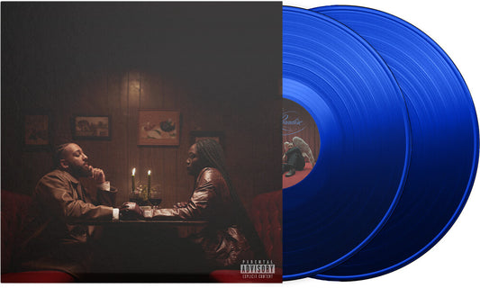 the album cover for Isaiah Falls - Lvrs Paradise [Blue]