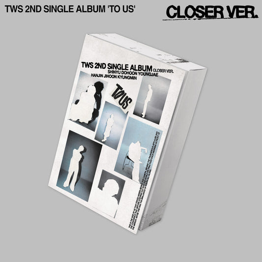 the album cover for TWS - TWS 2nd Single Album 'TO US' [Closer Ver.]