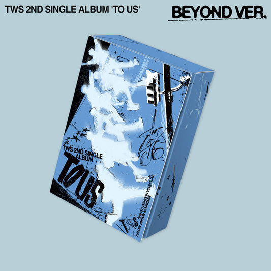 the album cover for TWS - TWS 2nd Single Album 'TO US' [Beyond Ver.]