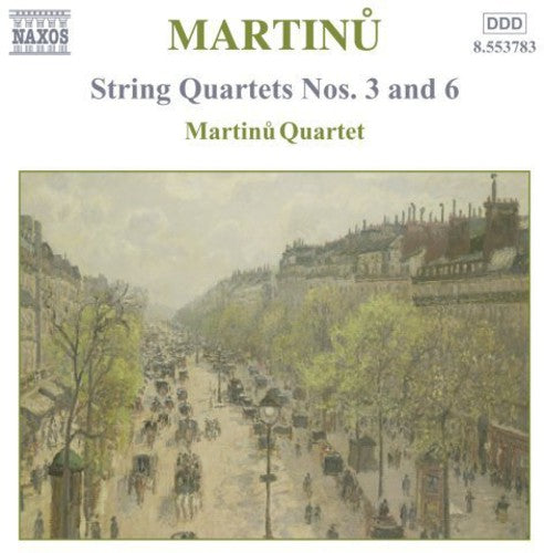 Martinu / Martinu Quartet - String Quartets 2 - Music CD