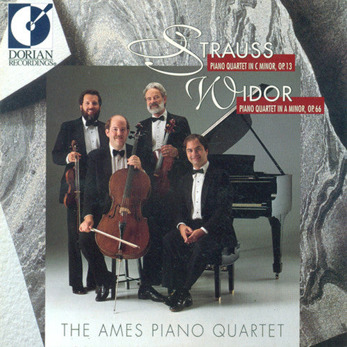 Strauss,r. / Widor / Ames Quartet - Piano Quartet Op 13 - Music CD