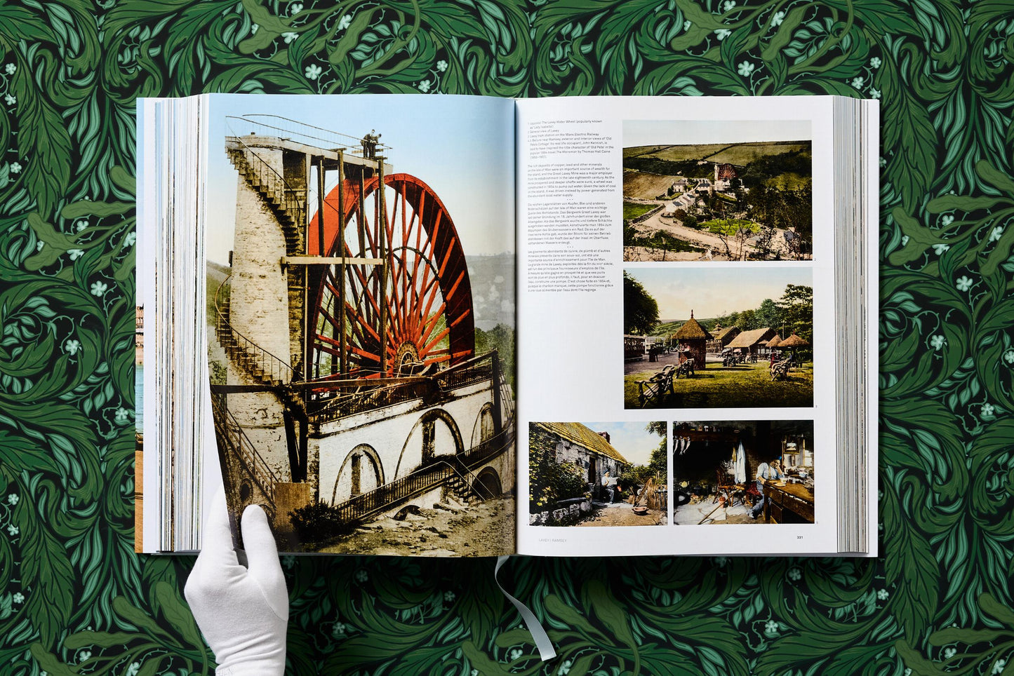 British Isles 1900. A Portrait in Colour (German, French, English) Book