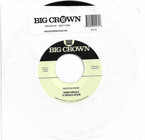 Whatcha Know / Losing It Vinyl Record