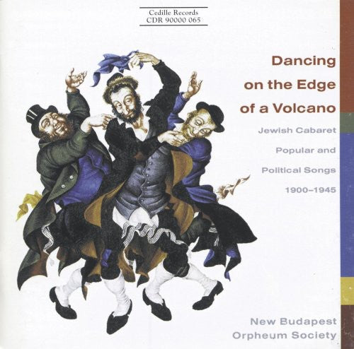 the album cover for Stewart Figa - Dancing On The Edge Of Volcano: Jewish Songs / Var