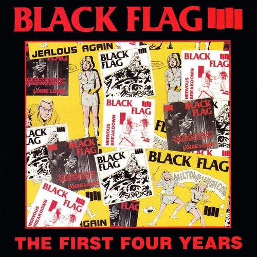 Black Flag - First Four Years / Singles - Vinyl Record