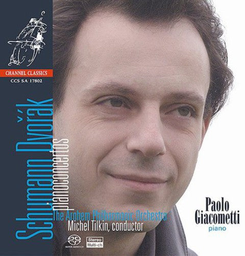 the album cover for Paolo Giacometti - Piano Concertos