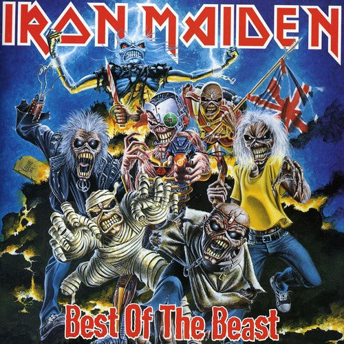 the album cover for Iron Maiden - Best Of The Beast [Import]