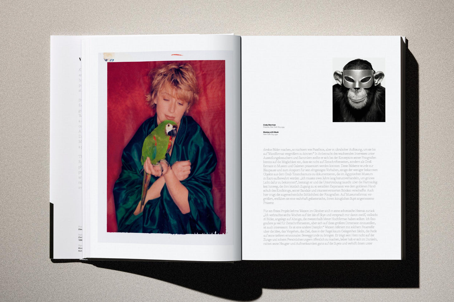 Albert Watson. Kaos (German, French, English) Book