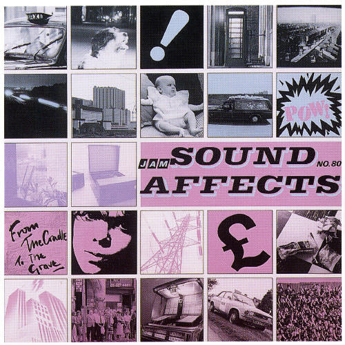 the album cover for The Jam - Sound Affects