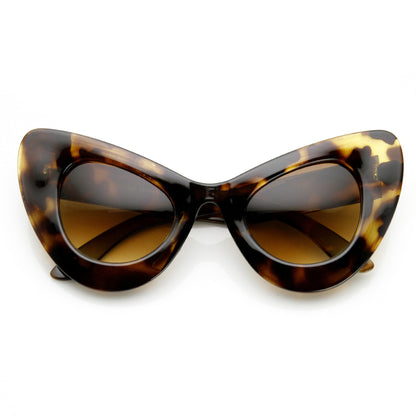 Retro Mod Super Trendy Women's Fashion Cat Eye Sunglasses 9233