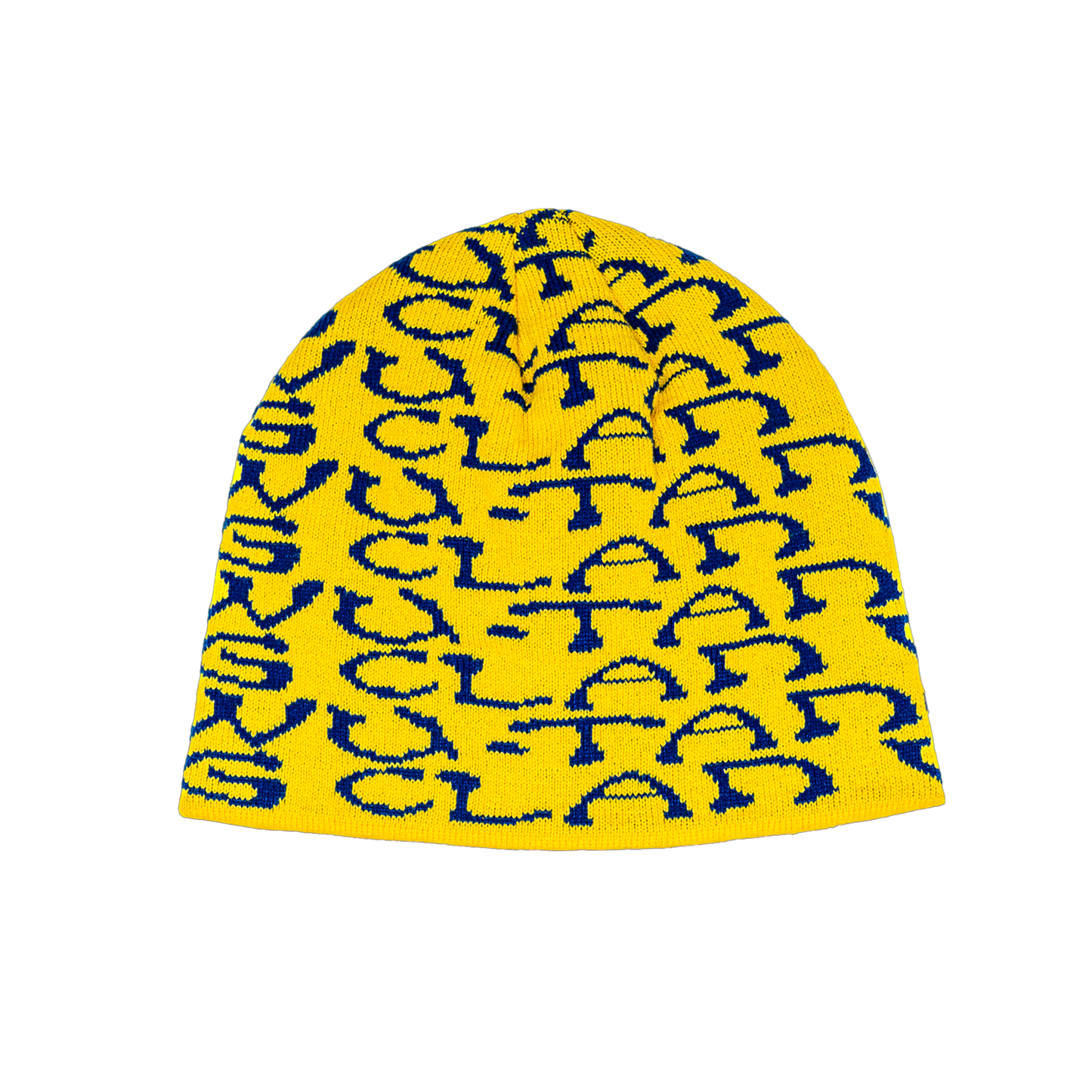 Wu-Tang Clan Officially Licensed Wu Skully Beanie Hat Yellow