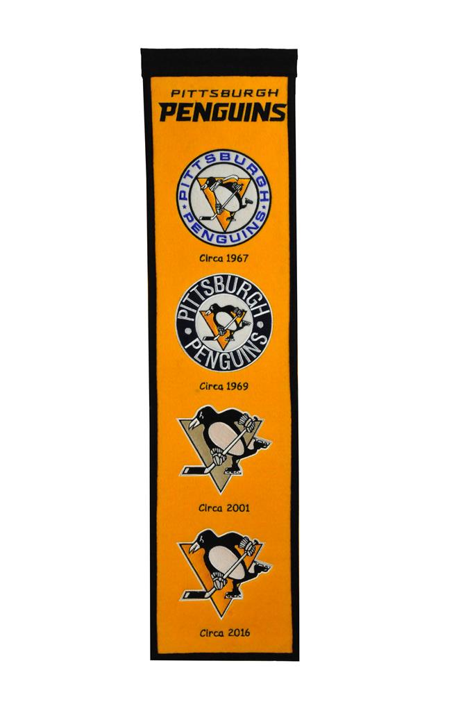 Pittsburgh Penguins NHL Heritage Banner