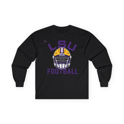 LSU Football Helmet Long Sleeve Shirt