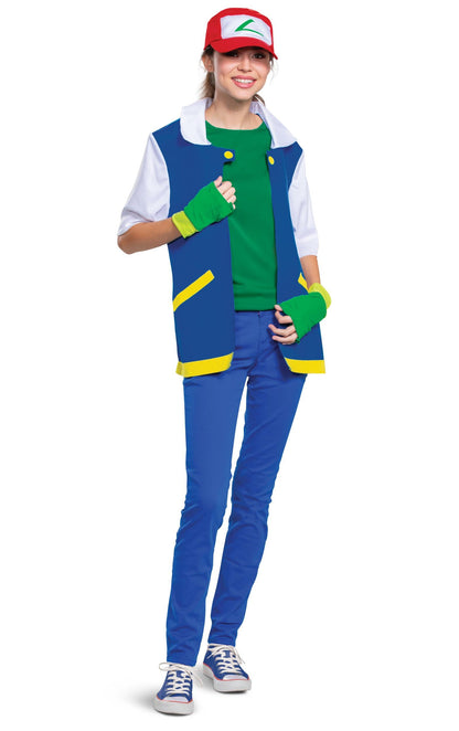 Pokemon Ash Ketchum Classic Costume Adult Standard