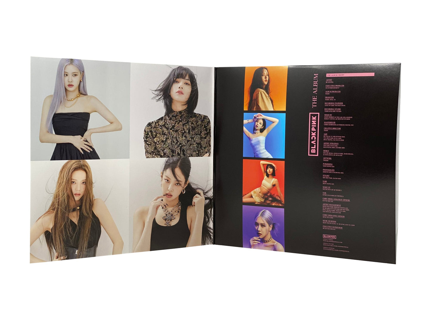 Blackpink - The Album (Limited Edition Pink Colored Vinyl) Vinyl Record