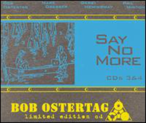 the album cover for Bob Ostertag - Say No More 3 & 4