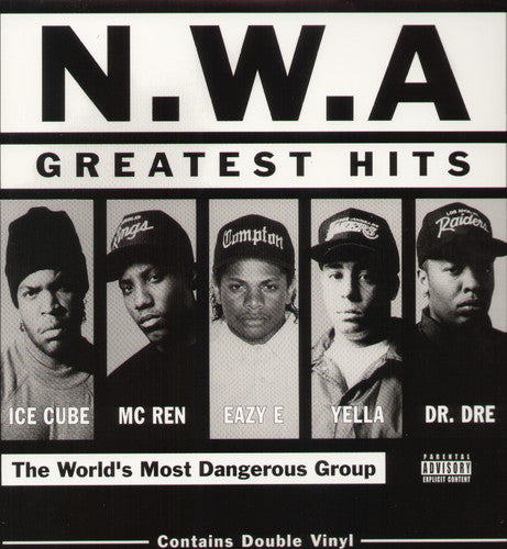 the album cover for N.W.A. - Greatest Hits [Vinyl]