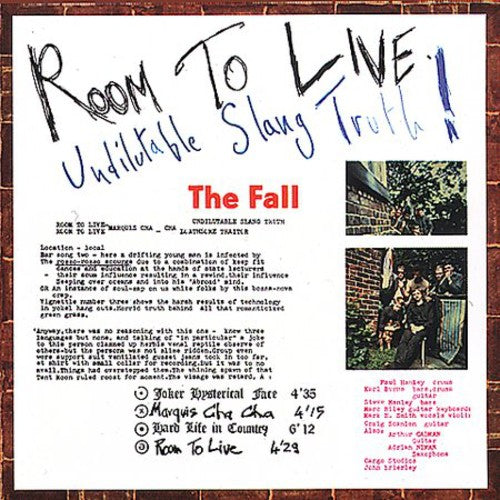 Fall - Room To Live - Music CD