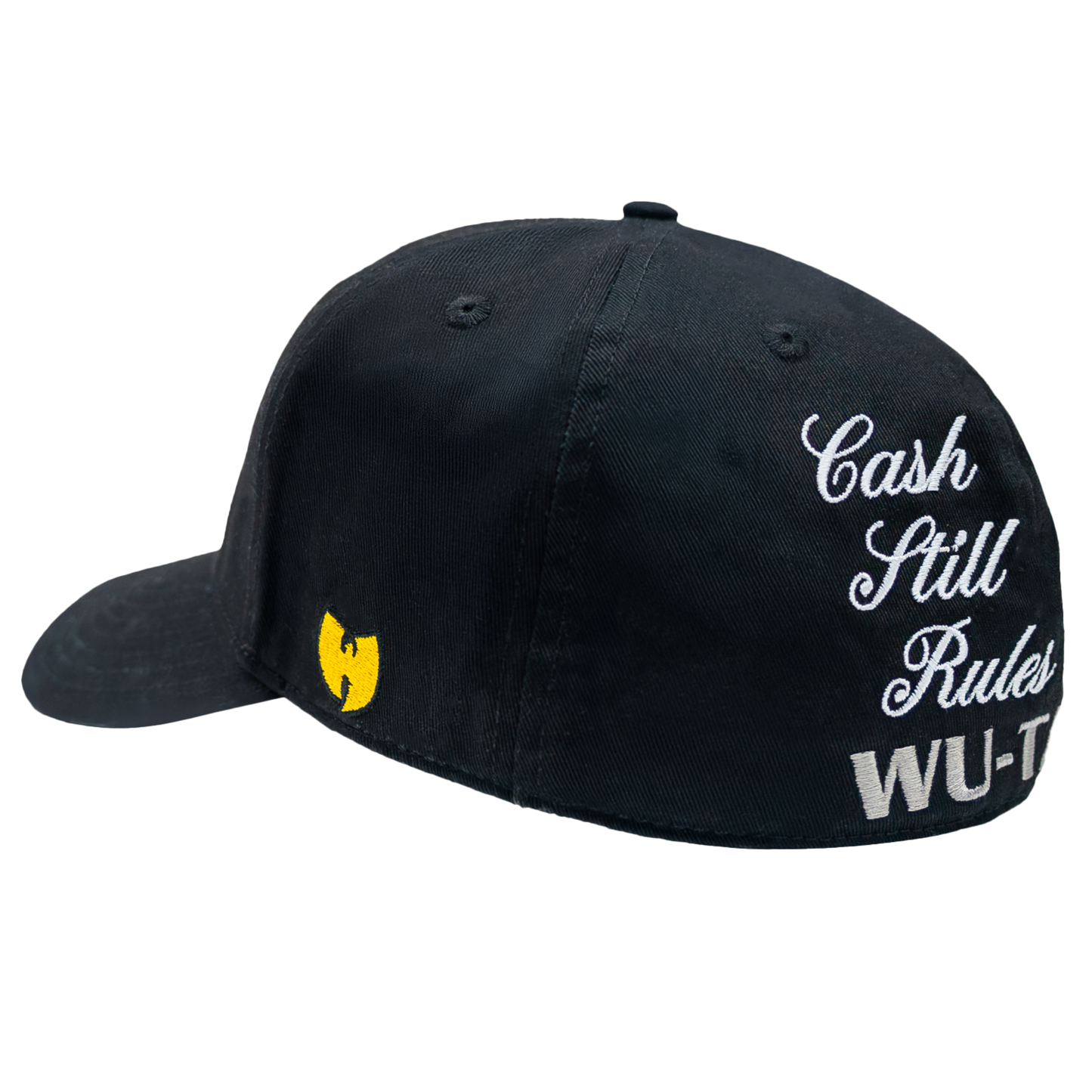 Wu-Tang Clan Officially Licensed Cash Still Rules Fitted Capo Hat  Black