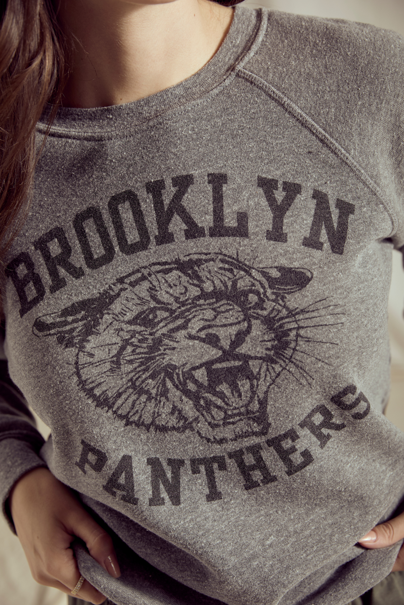 Brooklyn Panthers Womens Fleece Sweatshirt
