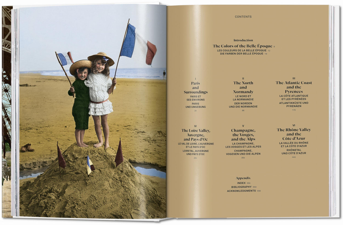 France 1900. A Portrait in Color (German, French, English) Book