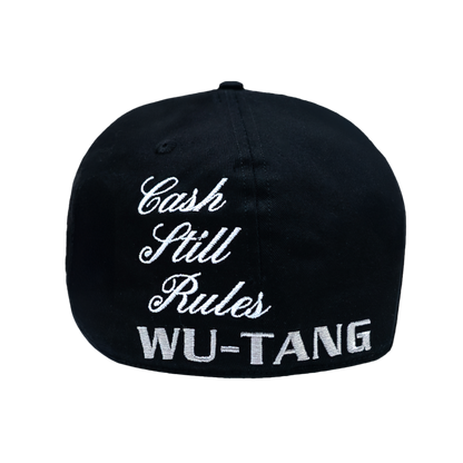 Wu-Tang Clan Officially Licensed Cash Still Rules Fitted Capo Hat  Black