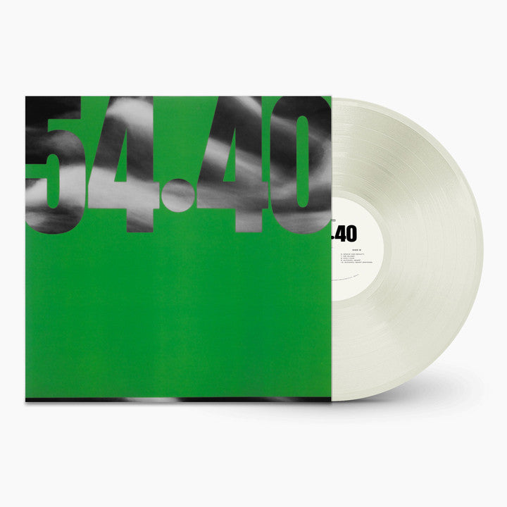 54-40 - Green [Colored Vinyl] [Deluxe] [Limited Edition] (Wht) (Wsv) (Can) Vinyl Record Album Cover