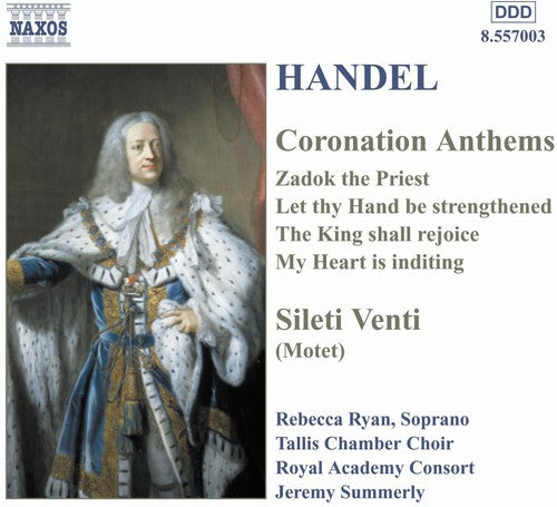 Handel / Ryan / Bates / Warden / Summerly - Coronation Anthems - Music CD