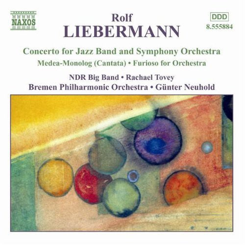 the album cover for R. Liebermann - Orchestral & Vocal Works