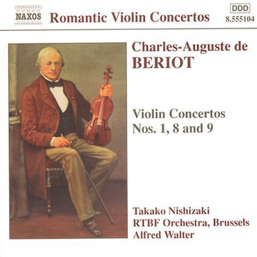 the album cover for TAKAKO NISHIZAKI - Violin Concertos 1 8 & 9
