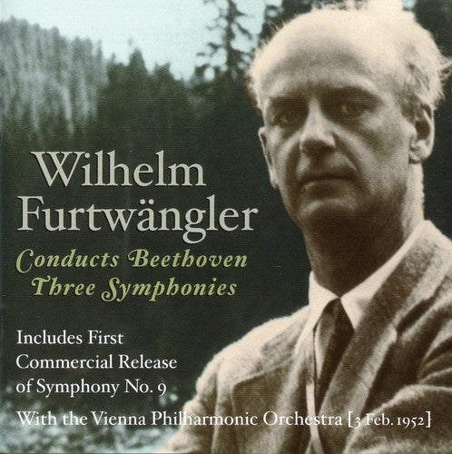 the album cover for L.V. Beethoven - Furtwangler Conducts 3 Symphonies By Beethoven